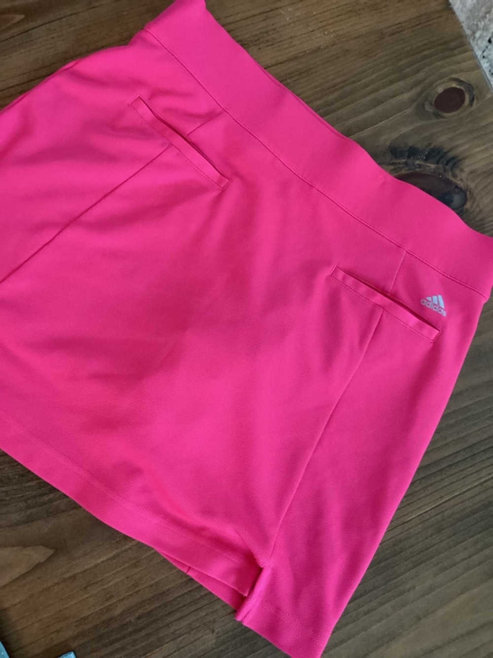 adidas Bright Hot Pink Women's Athletic Skort